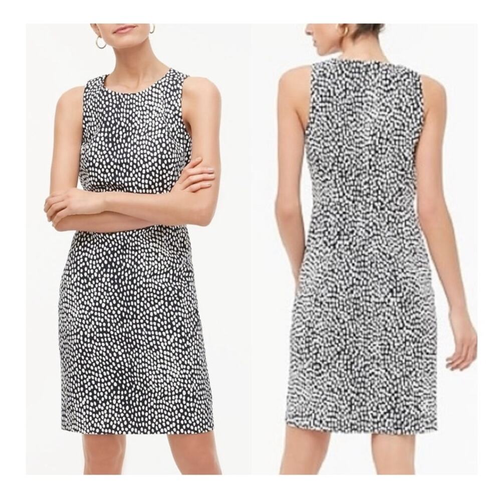 J. Crew Basketweave Oncilla Sheath Dress
